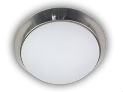 Niermann Standby A++, plafondlamp - decoratieve ring nikkel mat, HF sensor, LED