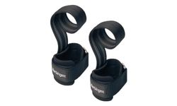 Harbinger Unisex's Big Grip Pro Lifting Straps, Zwart, One Size