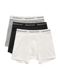 GANT Boxer Brief 3-Pack, gemengd grijs, S