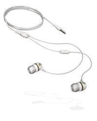 AERIAL7 Sumo Blizzard - Auriculares con micrófono (Public Performance, Binaurale, Dentro de oído, Color Blanco, 3.5 mm (1/8"), Alámbrico)