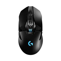 Logitech G903 LIGHTSPEED draadloze gamingmuis, HERO 25K-sensor, meer dan 140 uur met oplaadbare batterij en LIGHTSYNC RGB, compatibel met PowerPlay, pc/Mac - zwart