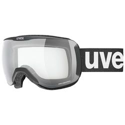 Uvex downhill 2100 - lunettes de ski pour adults - Catégorie de filtre 0 - protection à 100% contre les UVA, UVB et UVC - black matt SL clear - one size