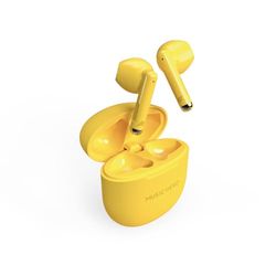 SBS Twin Słuchawki NUBOX True Wireless Stereo dla telefonów komórkowych, tabletów, laptopów Lenovo, HP, MacBook, 2.5 godzin muzyki i połączeń, basetta 300 mAh, auto ON/OFF, asystent głosowy