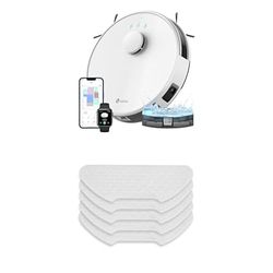 Lefant M1 Robot Vacuum Cleaner Disposable Dry Mop Cloths, 5-Pack