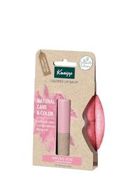 Kneipp, Bálsamo Labial con Color, Protector y Reparador Labial, Hidratante de Labios con Efecto Prolongado, Ingredientes Naturales, Pintalabios Color Rosa (Natural Rose)