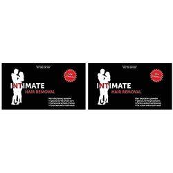 Intimate Hair Removal Cream Wax Threading Men's Hair Removal Kit for Intimate Areas (Pack of 2)