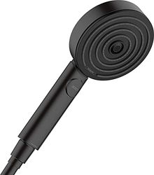hansgrohe Pulsify Select S Ducha de mano 105 3 tipos de chorro Activation, negro mate, 24100670