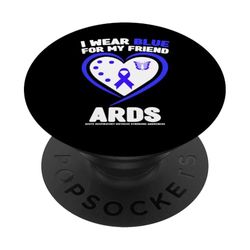 Me pongo azul para mi amigo Concientización sobre el ARDS PopSockets PopGrip Intercambiable