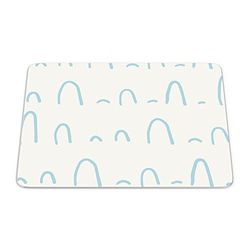 Bonamaison, Rectangle Pop Art Digital Printed Mouse Pad, Non-Slip Base, for Office and Home, Size: 22 x 18 cm