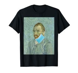Divertente Van Gogh Maschera Facciale Van Gogh Meme Maglietta