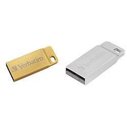 Verbatim Store'n' go 99104 Clé USB 3.0 16 Go Or & Store'n' go Clé USB 2.0 16 Go Argent
