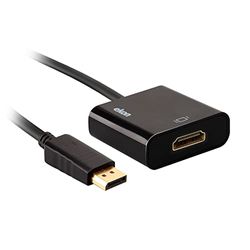 ekon Adaptador HUB HDMI, Cable DisplayPort, resolución 4K, para PC, portátil, TV, Smart TV, MacBook, Monitor, proyector