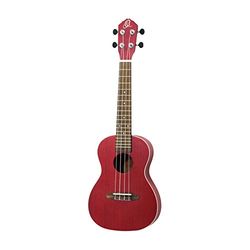 Ortega Guitars Ukulele Concerto Acustico – Earth Series – Okoume, Red (RUFIRE)