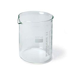3B Scientific U14210 Becher, Forma Bassa, 600Ml, Confezioni da 10