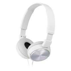 Sony MDR-ZX310W - Auriculares de diadema fechados (sem microfone), branco/cinzento