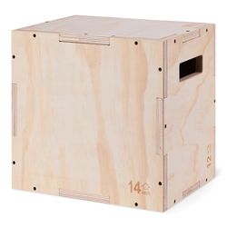 Amazon Basics Jump box pliometrico, per palestra domestica, 40.6 x 35.6 x 30.5 cm
