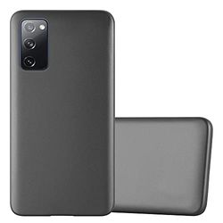 Cadorabo Hoes compatibel met Samsung Galaxy S20 FE in METALLIC GRIJS - Beschermhoes gemaakt van flexibel TPU silicone