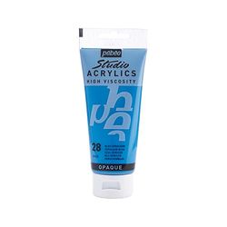 Pebeo – akryl fin studio akryl – cerulean blå – cerulean blå 100 ml/33 oz