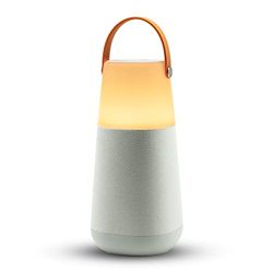ION Audio Bright Max – Enceinte Bluetooth 360° portable et étanche avec lumières, sons d'ambiance, technologie Multi-Sync et batterie rechargeable