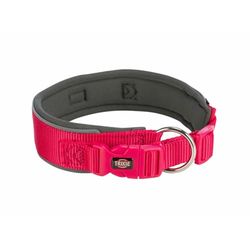 Trixie premium grafit fuchsia M/L hundhalsband 40–48 cm – Märke: Trixie - EAN: 4053032658691