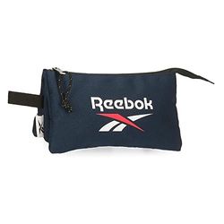 Reebok Boston Triple Etui Bleu 22x12x5 cms Polyester