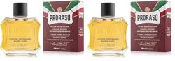 Proraso After Shave Nutritivo, 100 ml, bálsamo barba con aceite de sándalo y karité, tónico facial que hidrata y regenera la piel en profundidad (Paquete de 2)