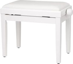 Steinmayer Banqueta piano blanco mate