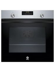 Balay - Horno multifunción con función vapor, 60 x 60 cm, Aqualisis, Control Comfort, Raíles 1 nivel, Cristal negro, 3HA4031X3