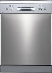 Edesa | Lavavajillas EDW- 6130 X | Libre Instalación | 6 Programas | Ancho de 60 cm | Nivel Sonoro 49 dB | Eficiencia Energética E | Acabad en Acero Inoxidable