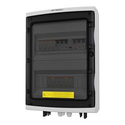 Caja de conexiones solar AC DC 1000 V 2 cuerdas B16 25 A 300 mA Mersen fotovoltaica PV protección contra sobretensiones protección contra rayos doctorvolt