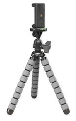 CULLMANN - 50067 - Alpha 655 mobile flessibile mini treppiede con supporto per smartphone, blu, capacità di carico 1,5 kg, 160g leggero