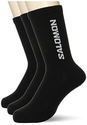 Salomon Chaussettes Everyday Crew 3 Pack Noir Noir Noir XL