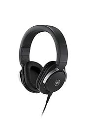 Yamaha HPH-MT8 Studio Headphones - Foldable high-end headphones with 3 m cable (smooth) and 1.2 m coiled cable with 6.3 mm standard stereo adapter plug, in black