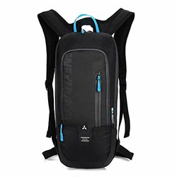 BLF Zaino per ciclismo, in tessuto traspirante e impermeabile, capacità 10 litri, formato mini, leggerissimo, adatto a qualsiasi sport e attività come corsa, escursionismo, arrampicata, campeggio e sci, BLF-QX-025, Nero , 46 * 22 * 7 cm (Height * Width * Thickness)