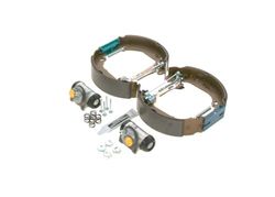 Bosch KS012 Kit Super Pro kit de travão traseiro de tambor 1 conjunto completo pré-montado