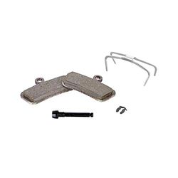 JUEGO PASTILLAS FR.SRAM GUIDE/TRAIL ORGANIC/ACERO