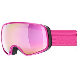 uvex scribble FM sph, Skibril Unisex kinderen, pink/pink-clear, one size