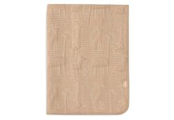 Jollein Jungle Jambo Couverture pour bébé - Biscuit/Oatmeal - 75 x 100 cm - 100% Coton - Intérieur 100% Polyester - pour Berceau de bébé - 2.0 TOG