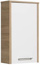 PELIPAL 382 Lagos - Armadietto da Parete in Legno di Quercia, 20,0 x 40,0 x 72,0 cm