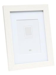 Deknudt Frames Moldura para fotografias, madeira, branco, 65 x 45 x 1,7 cm