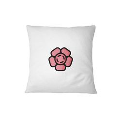 Bona Basics Funda de Almohada Decorativa, poliéster, Blanco 1, 45 x 45 cm
