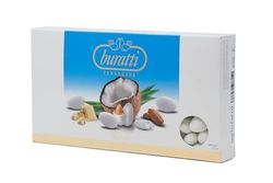 Buratti Confetti Tenerezze Coconut Flavour Chocolate Coated Almonds, 1 kg