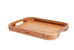 Excelsa Eco Living dienblad van bamboe, naturel, 30 x 23 cm