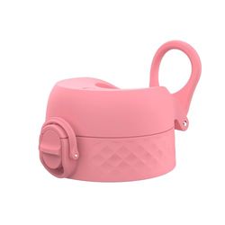 ION8 - Lekvrije Vervangende OneTouch 2.0 Waterfles Deksel, Eenvoudige Bediening met Één Druk, Geschikt voor 750ml, 920ml, 1000ml, 1200ml Flessen, Groot, Ftalaatvrij BPA-vrij Plastic, Rozenbloei