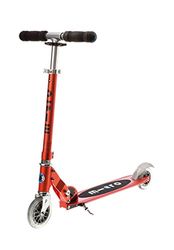 Micro® Micro Sprite Scooter de 2 rodas, Scooter e punhos dobráveis, leve, altura regulável, 5-12 anos, meninos e meninas