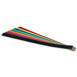 folia 70210 – flektränder färgsorterade, ca 50 x 1 cm, 200 stycken