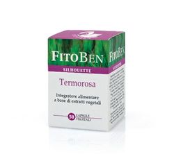Fitoben - Termorosa Integratore Naturale con Citrus, Rhodiola, alga Wakame e Cromo Per Il Metabolismo dei grassi e per l'Equilibrio del peso corporeo 50 Cps vegetali