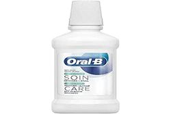 Oral-B Płyn do płukania jamy ustnej do pielęgnacji dziąseł i emalii, świeży oddech i czyste uczucie, bez alkoholu, miętowy, 1 sztuka
