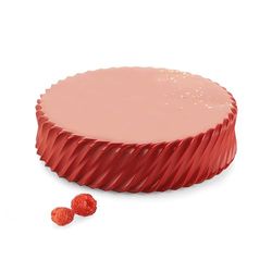 Silikomart | Stampo in Silicone DRESS, Antiaderente, Confezione da 1 Stampo, 3D Design, Ø 185 h 47 mm, Volume 1,2 l, Made in Italy