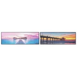 CUADRO LIENZO PS 140X3,5X45 PUESTA DE SOL 2 SURT.